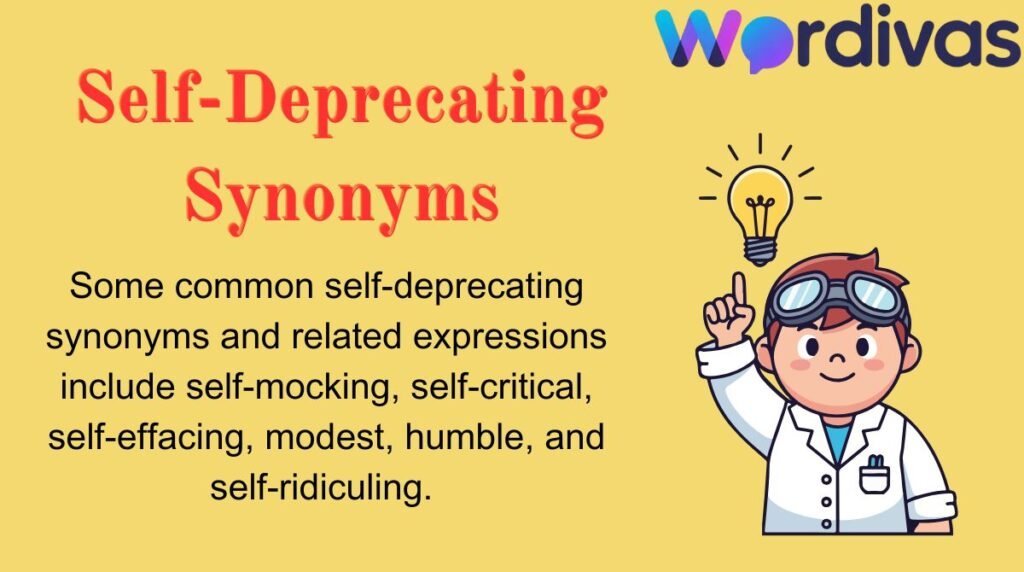 Self-Deprecating Synonyms