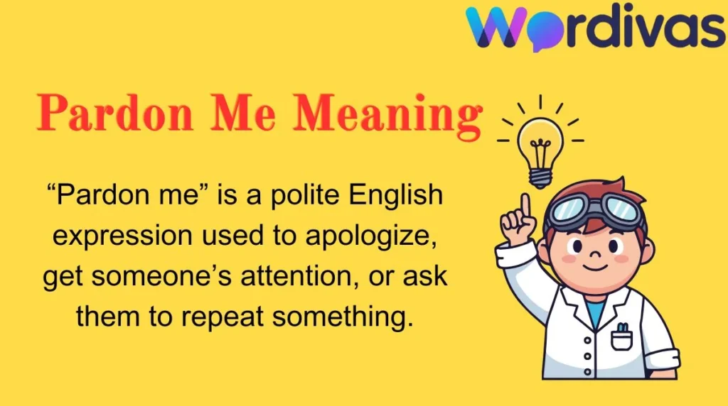 Pardon Me Meaning