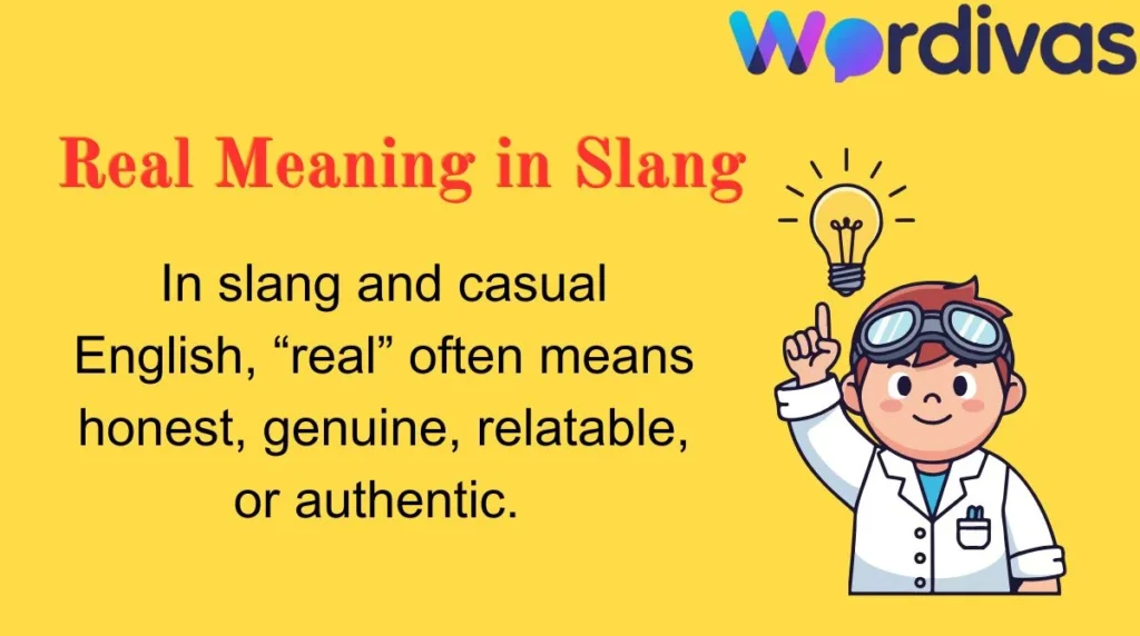 Real Meaning in Slang