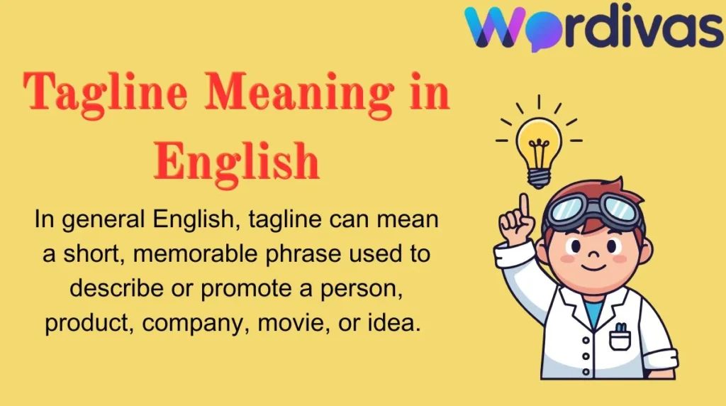 Tagline Meaning in English