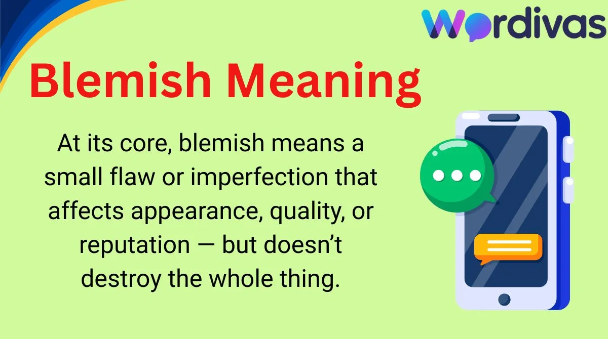 Blemish Meaning