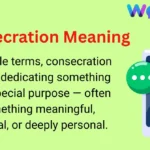 Consecration Meaning