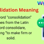 Consolidation Meaning