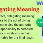 Delegating Meaning