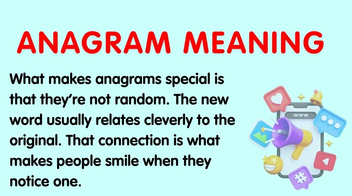 Anagram Meaning