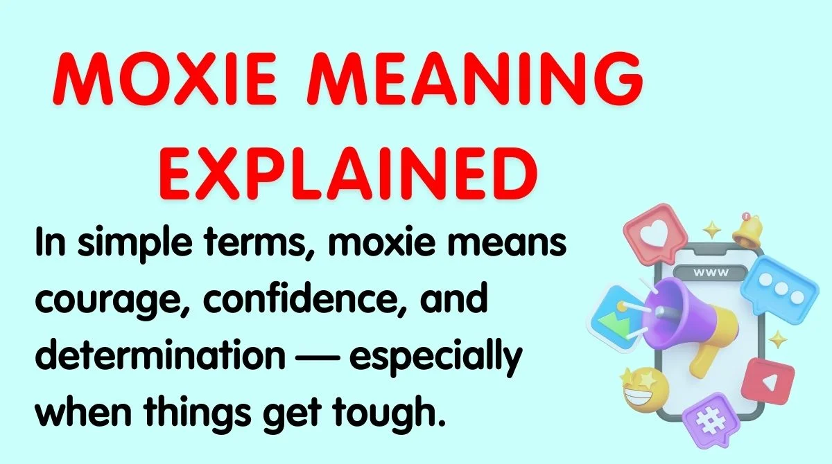 Moxie Meaning Explained