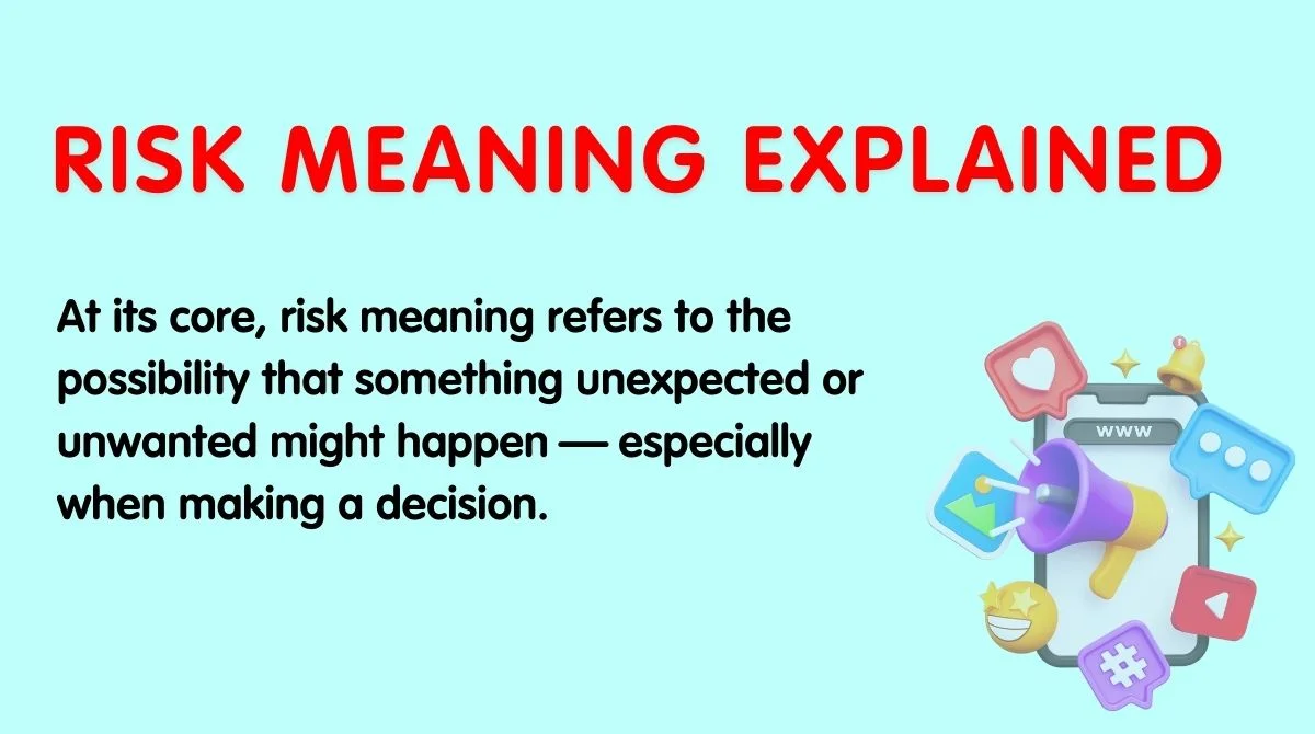 Risk Meaning Explained