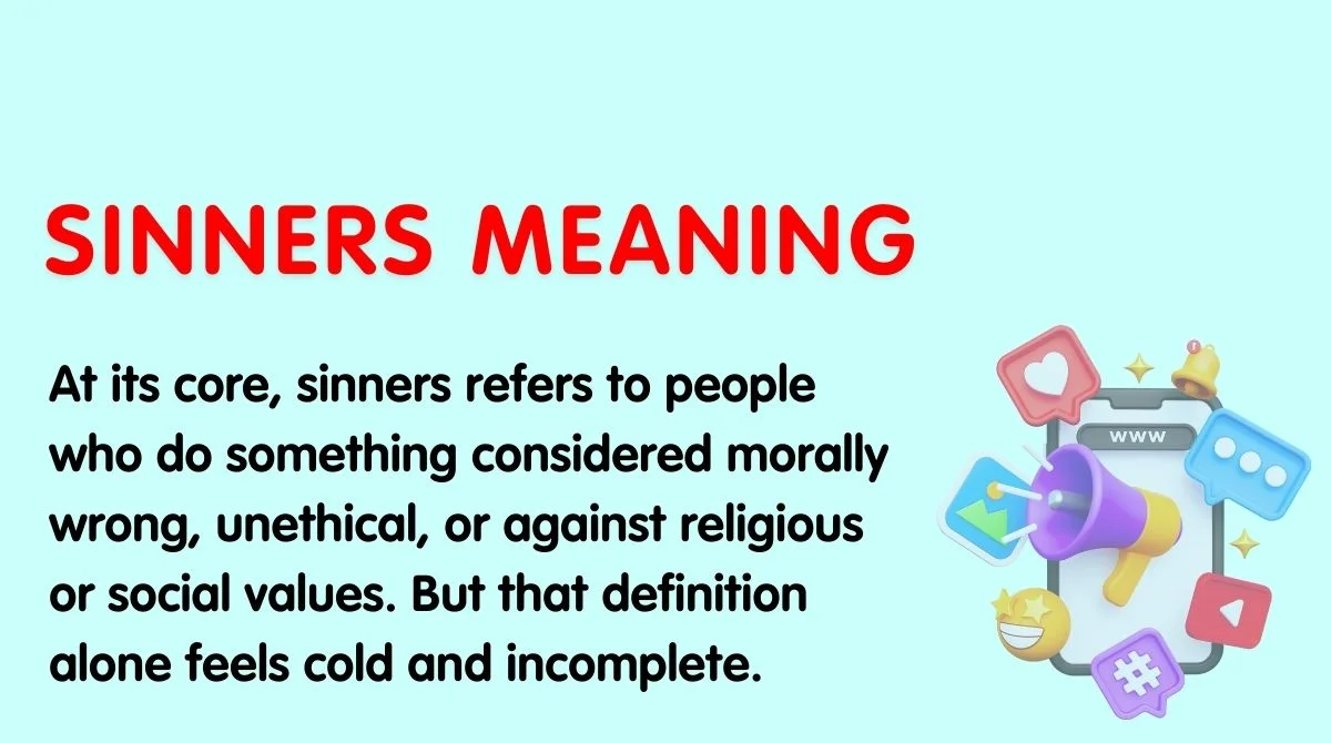 Sinners Meaning
