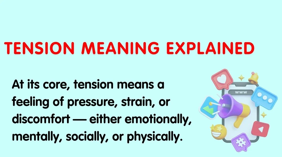 Tension Meaning Explained