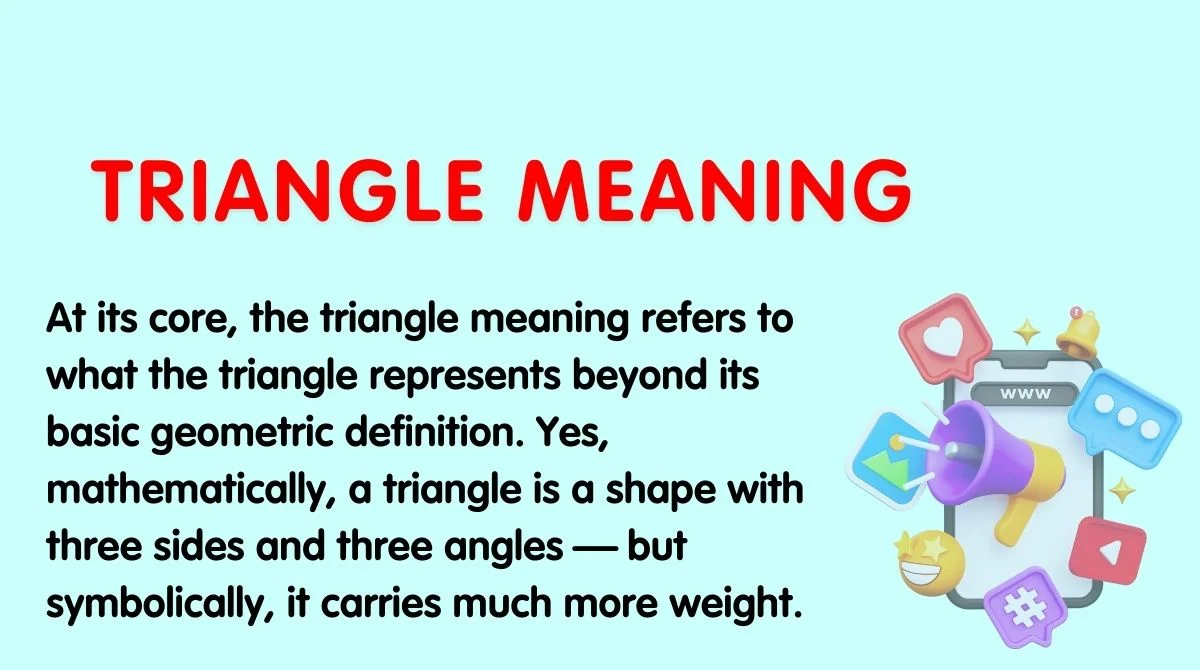 Triangle Meaning