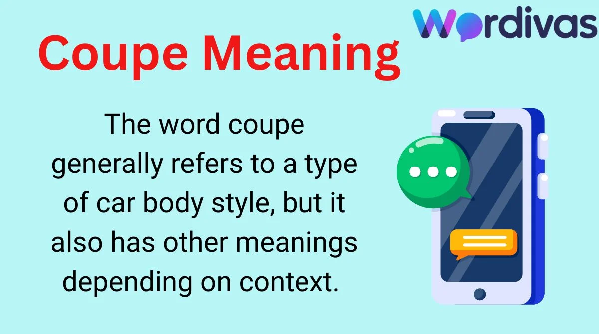Coupe Meaning