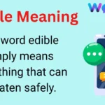 Edible Meaning