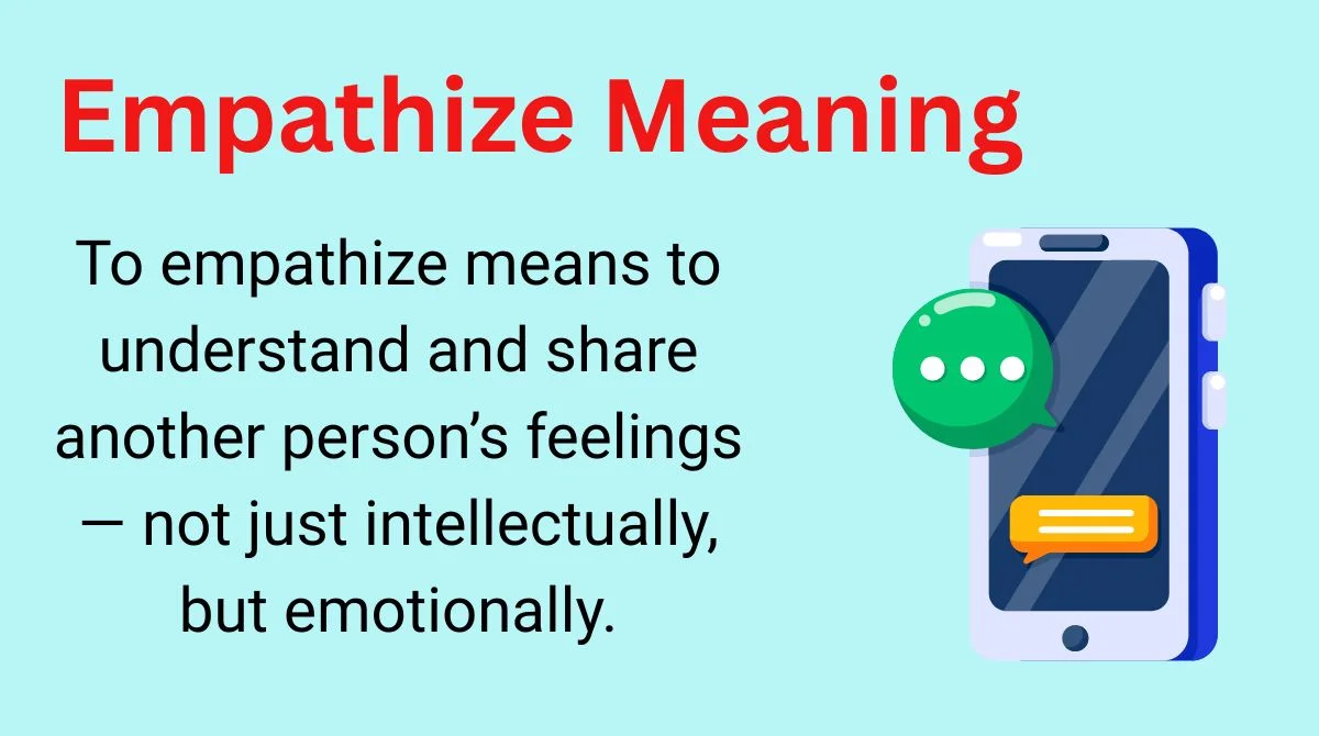 Empathize Meaning