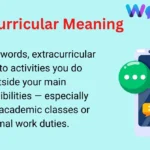 Extracurricular Meaning