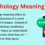 Morphology Meaning