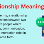 Relationship Meaning