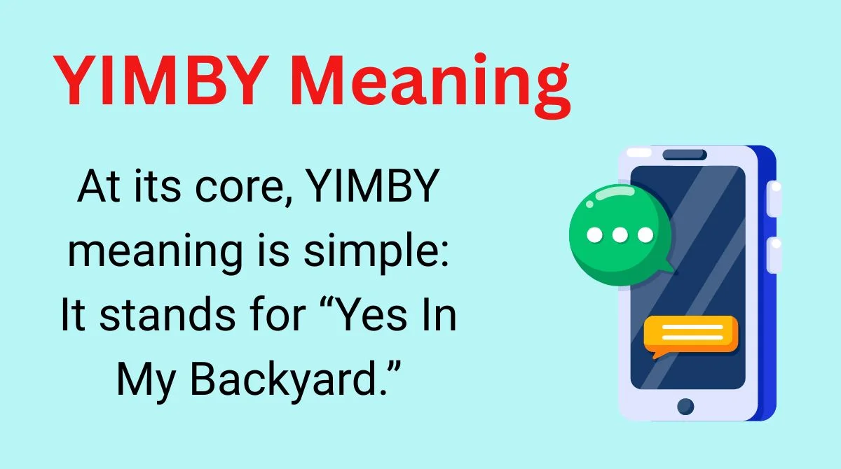 YIMBY Meaning