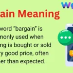 Bargain Meaning