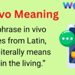 In Vivo Meaning