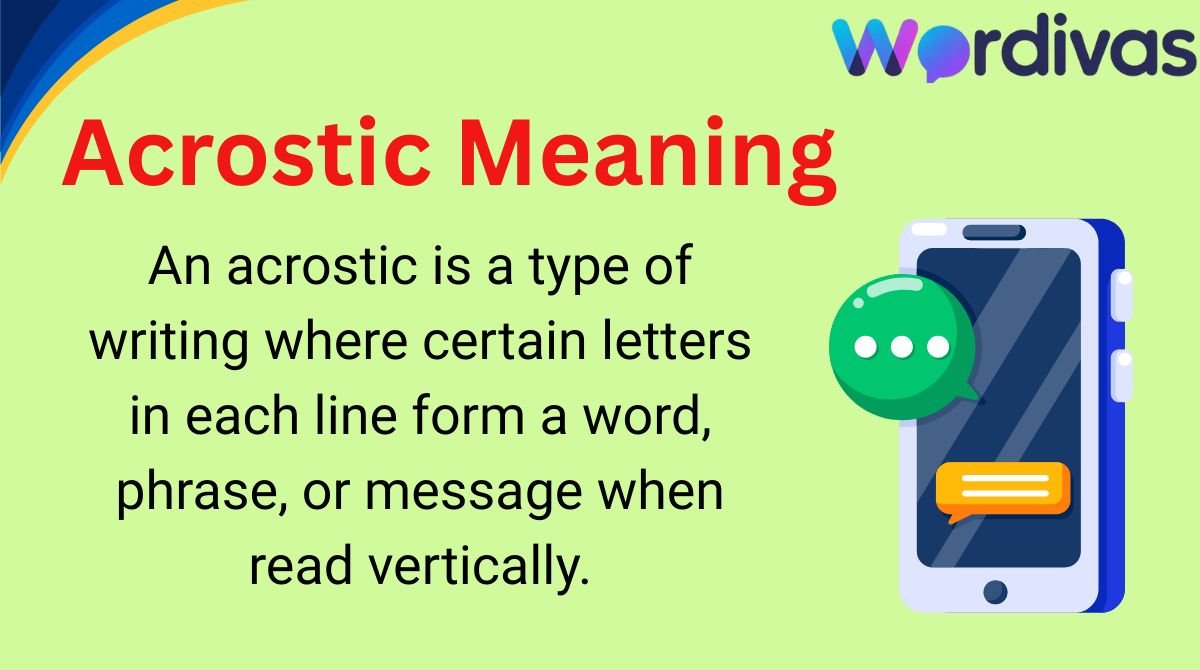 Acrostic Meaning