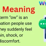OW Meaning