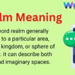 Realm Meaning