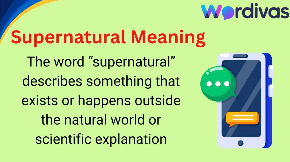 Supernatural Meaning