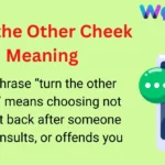Turn the Other Cheek Meaning