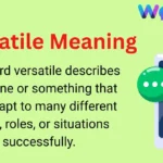Versatile Meaning